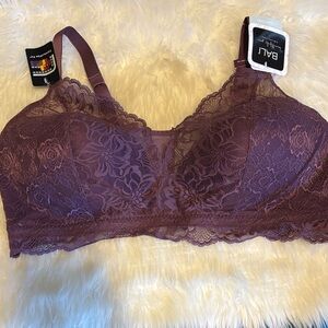 Bali Women's Lace Bralette - Plum
